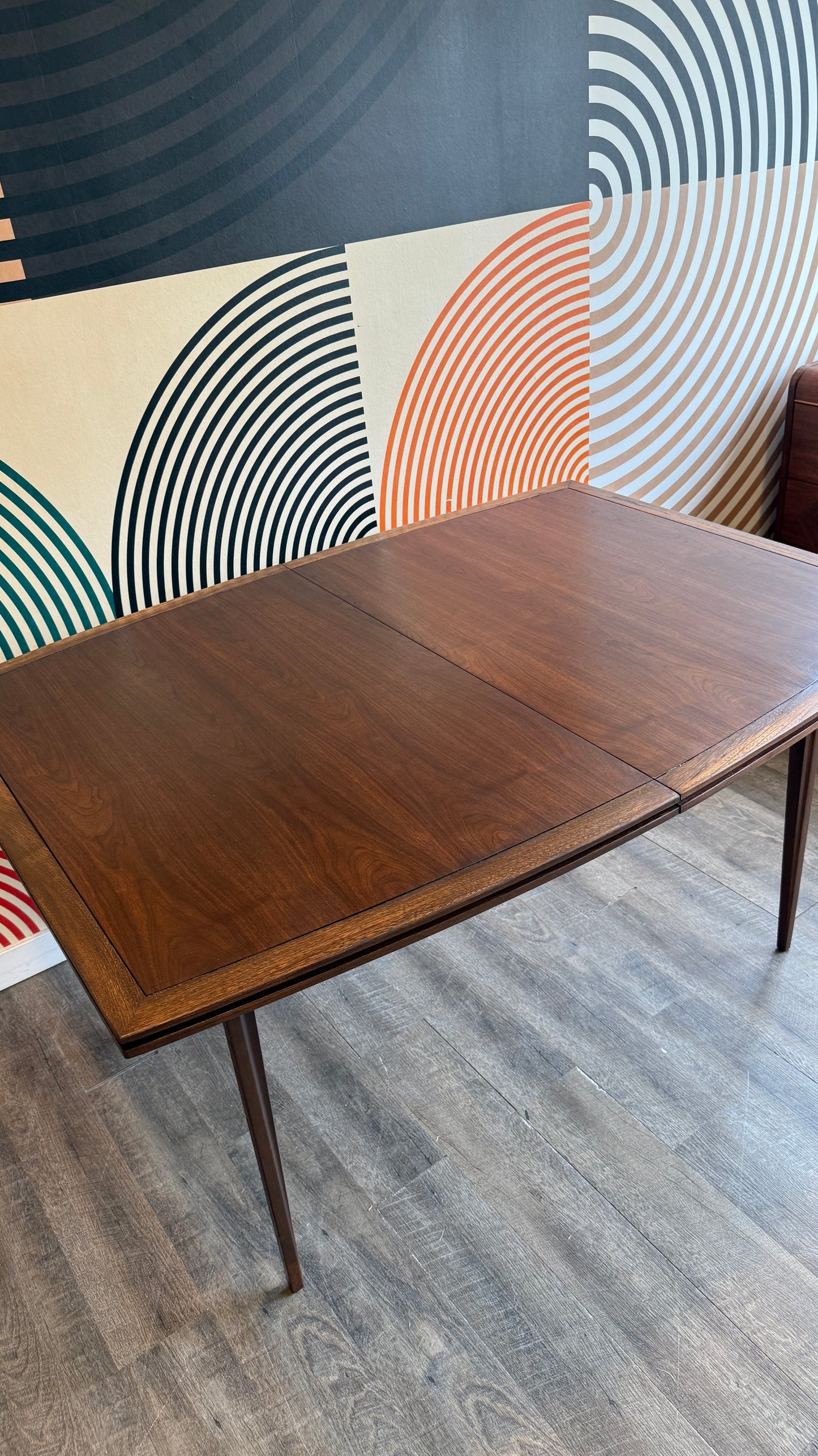 Vintage Walnut Dining Table