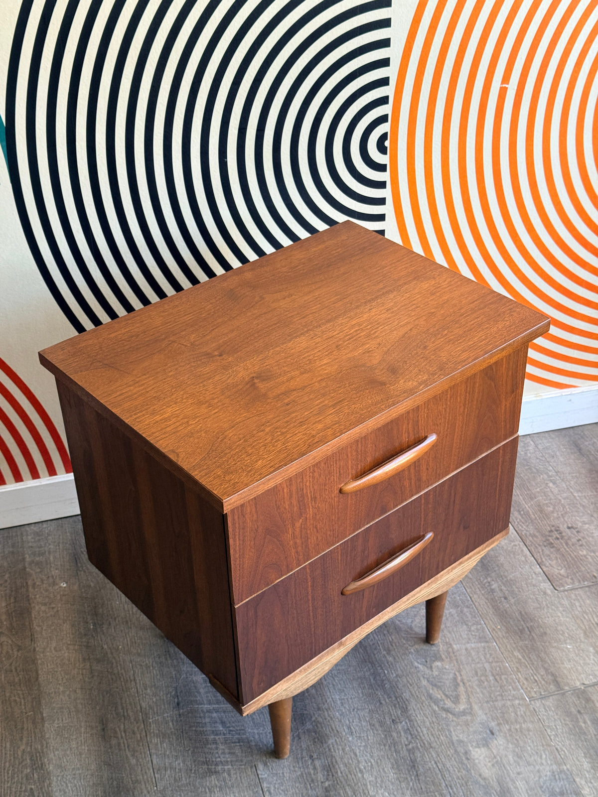 Vintage Hanover Two-Drawer Nightstand