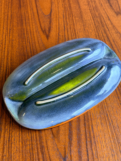 Vintage Lou Hoenig Ceramic Ashtray for California Pottery, c.1969