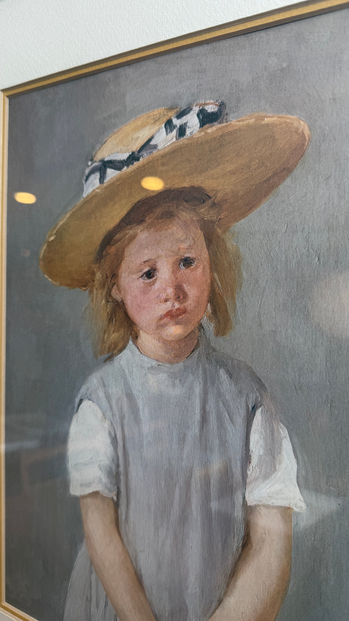 Vintage Framed Portrait Print