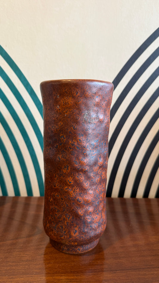 West German Pottery Lava Glaze Vase