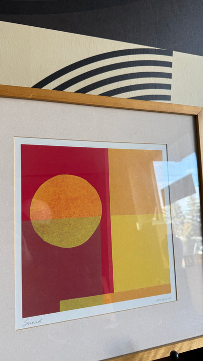 Rare IKEA “Sunset” Print (1990s)