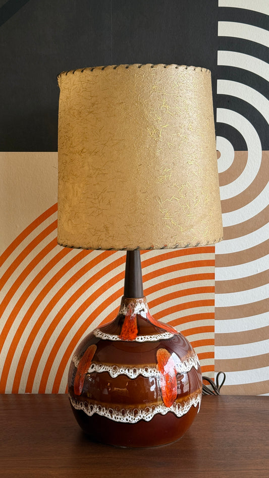 Maurice Chalvignac Ceramic Table Lamp