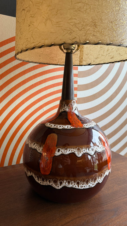 Maurice Chalvignac Ceramic Table Lamp