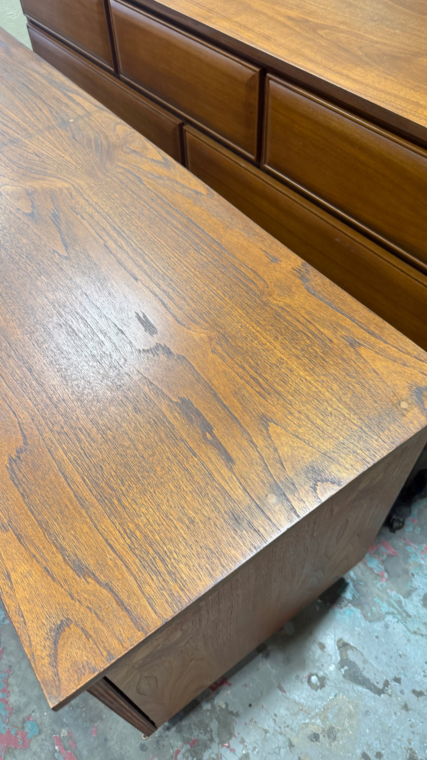 Vintage Teak Credenza