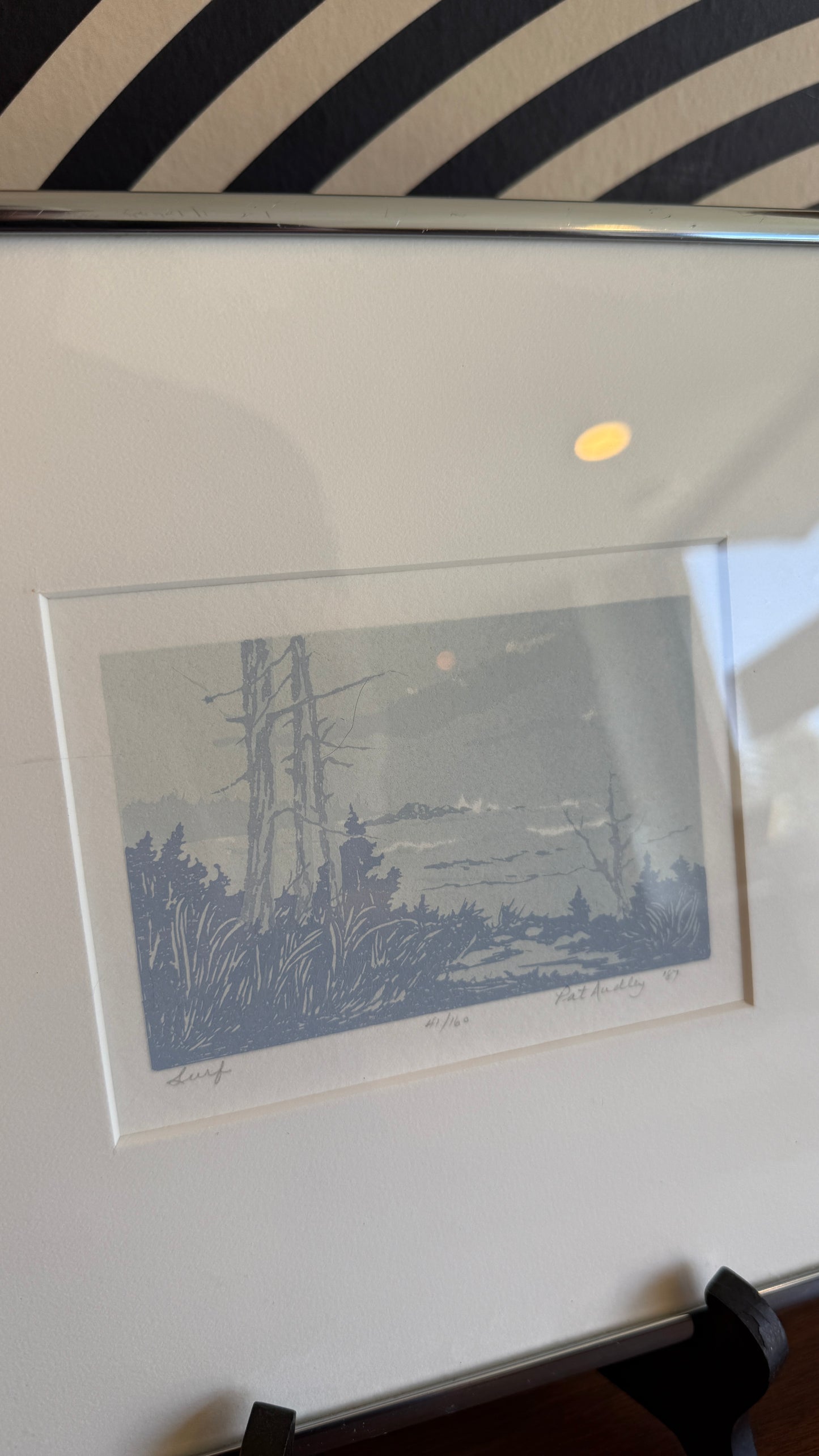 Vintage Limited Edition Landscape Print – Signed & Numbered (1989)