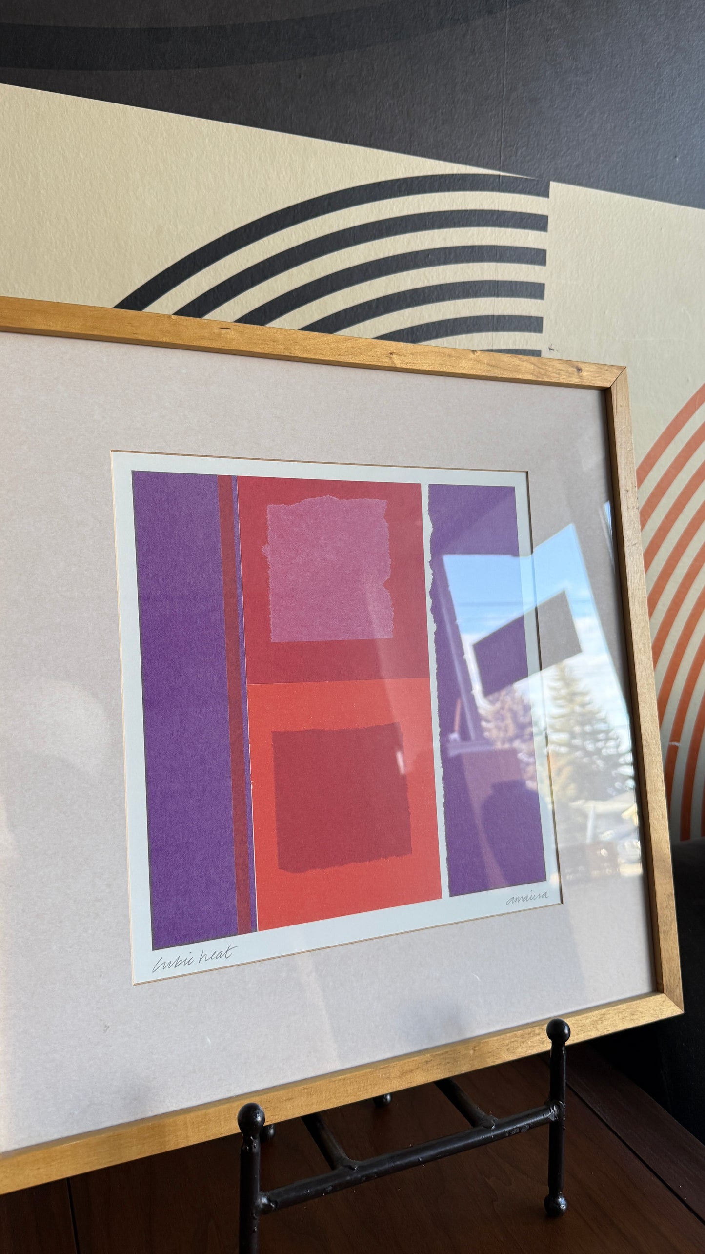Rare IKEA “Cubic Heat” Print (1990s)