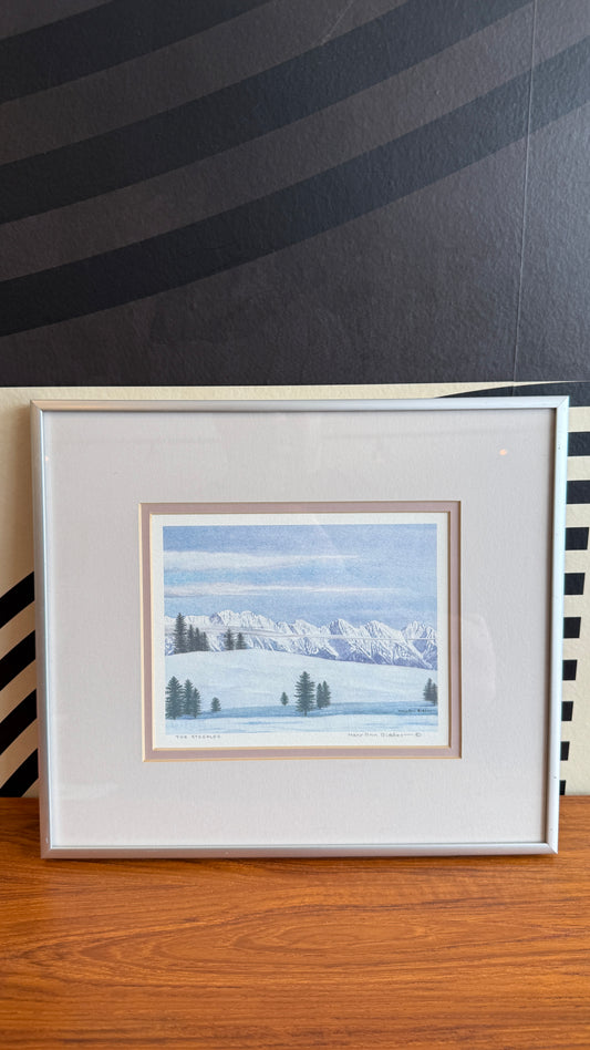 “The Steeples” Framed Landscape Print