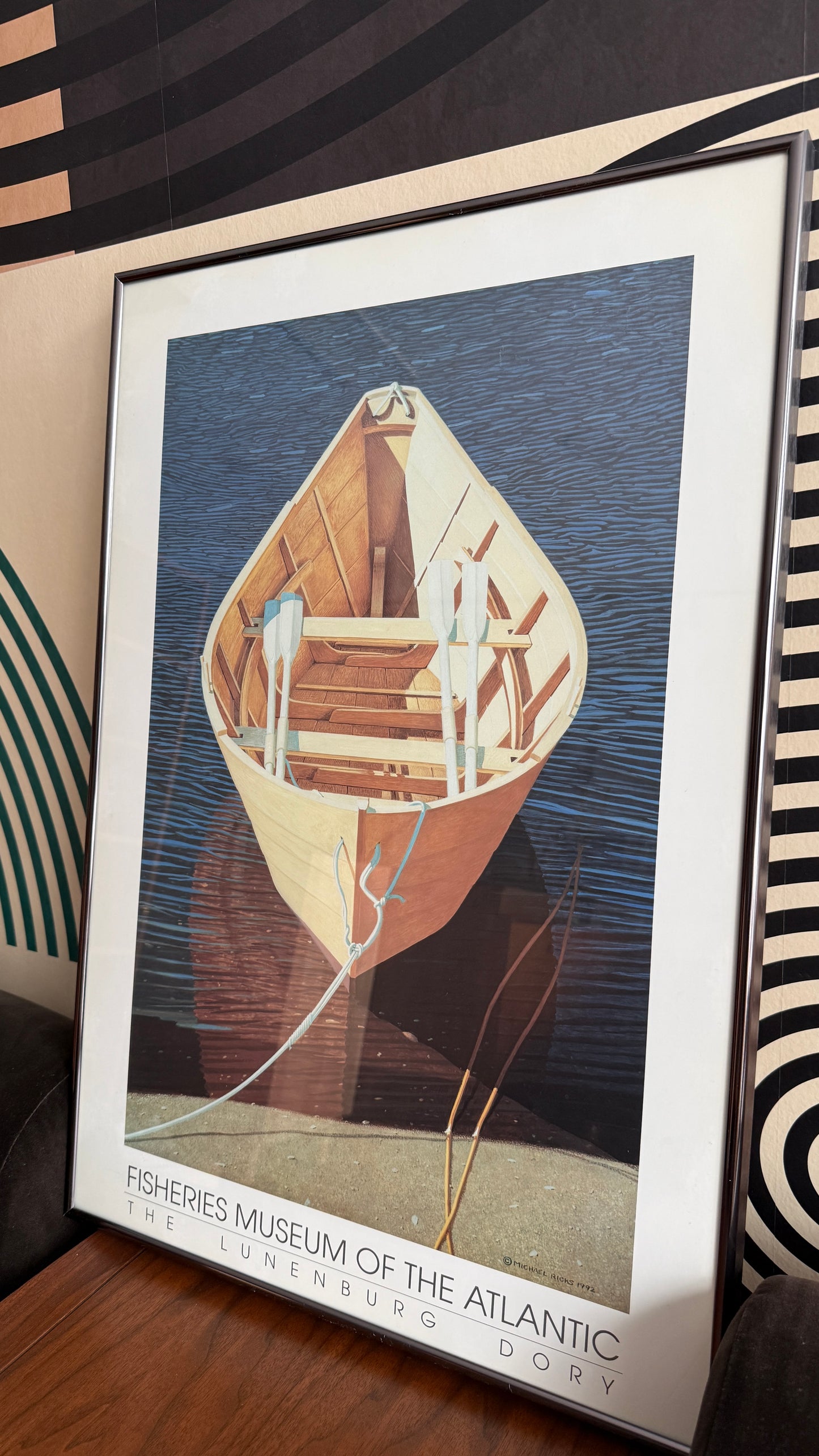 Fisheries Museum of the Atlantic – The Lunenburg Dory Poster