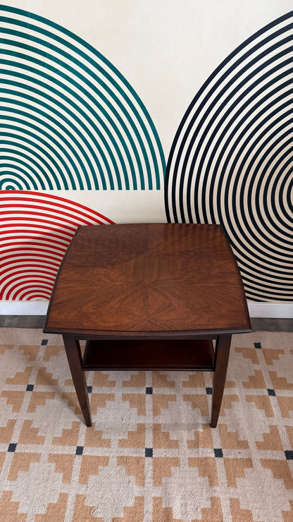 Vintage Walnut Side Table
