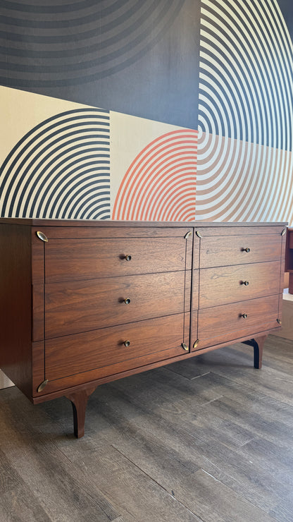 Vintage Walnut Dresser