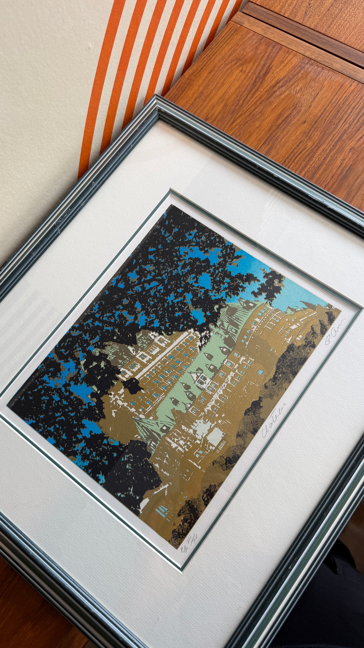Château Frontenac Signed Print