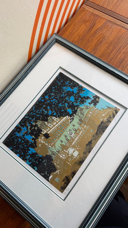 Château Frontenac Signed Print