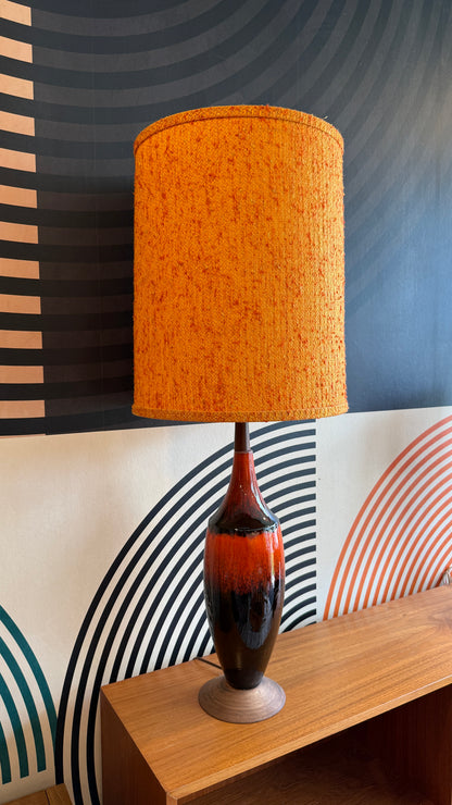 Vintage Drip Glaze Ceramic Table Lamp