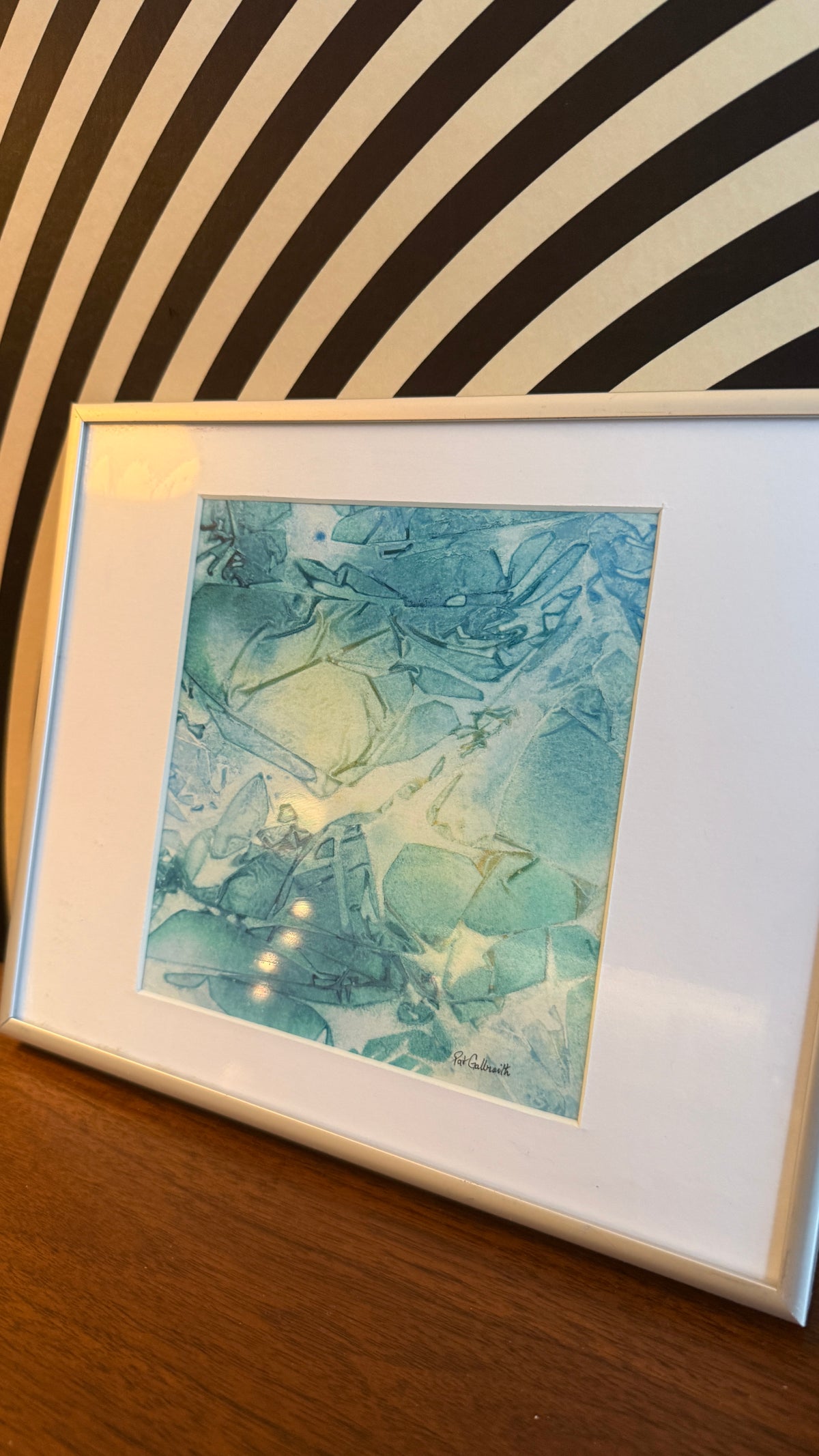 Framed Watercolour by Edmonton Artist Pat Galbraith