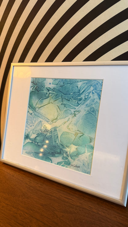 Framed Watercolour by Edmonton Artist Pat Galbraith