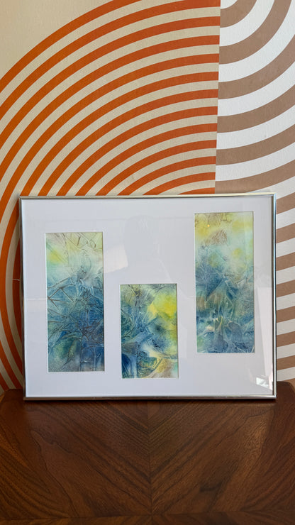 Framed Watercolour by Edmonton Artist Pat Galbraith
