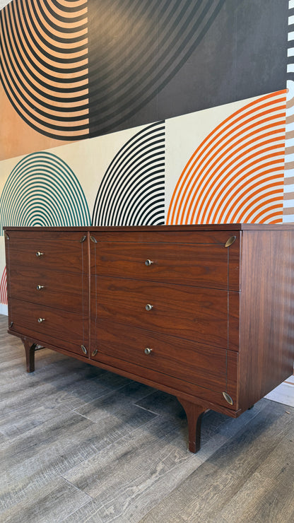 Vintage Walnut Dresser