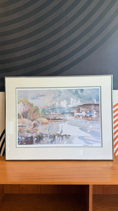 Limited Edition Framed Landscape Print