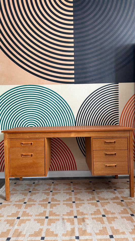 Vintage Teak Desk