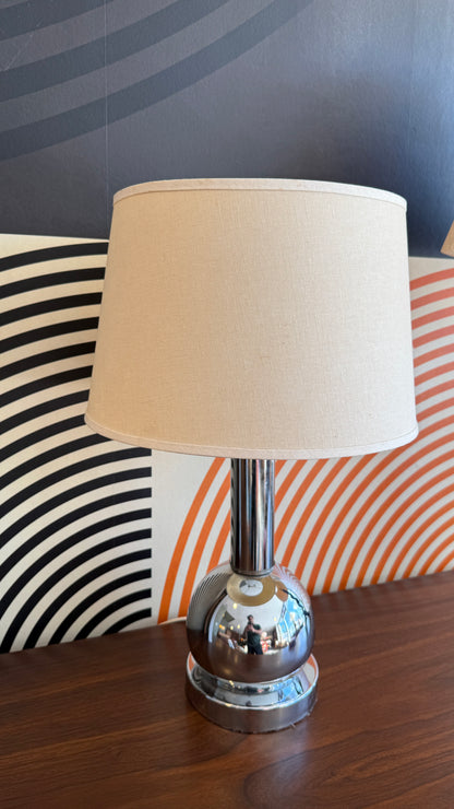 Vintage Chrome Table Lamp
