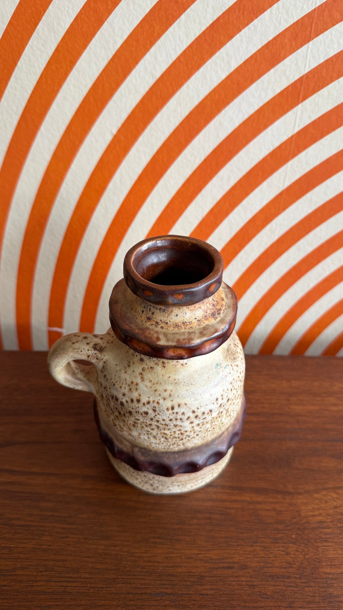 Vintage Carstens West German Pottery Vase