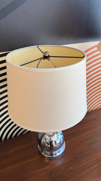 Vintage Chrome Table Lamp