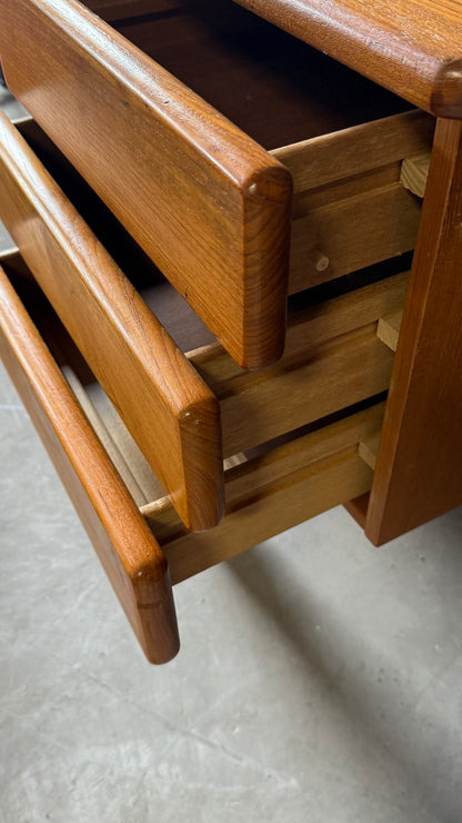 Vintage Teak Executive Desk