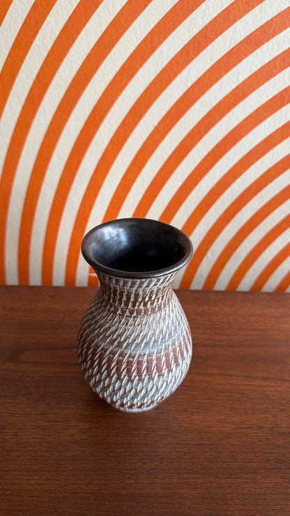 Vintage West German Pottery Vaseby Horh