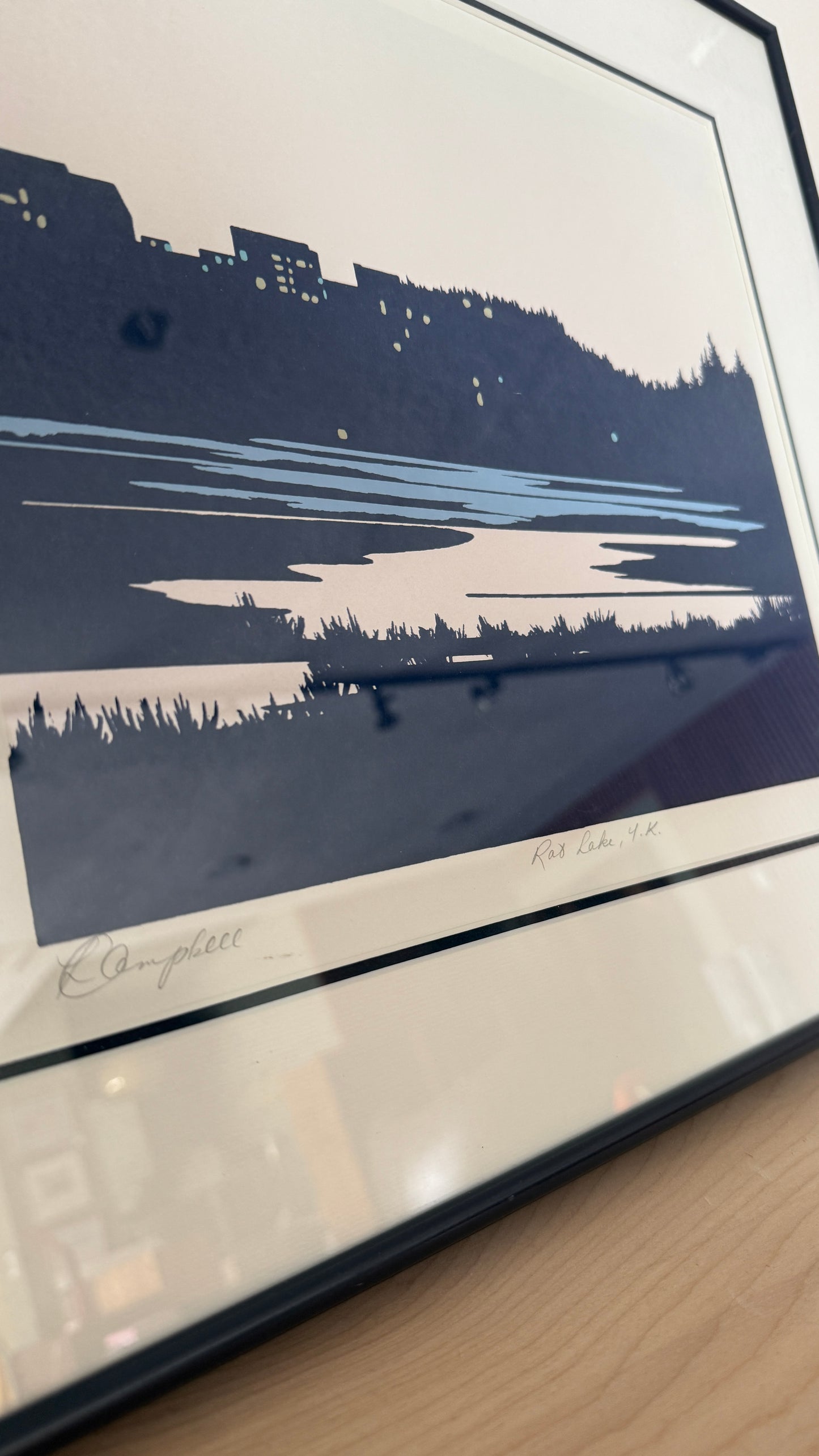 “Rat Lake, Y.K.” Limited Edition Print by L. Campbell