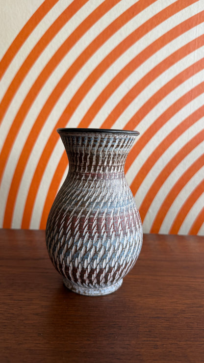 Vintage West German Pottery Vaseby Horh