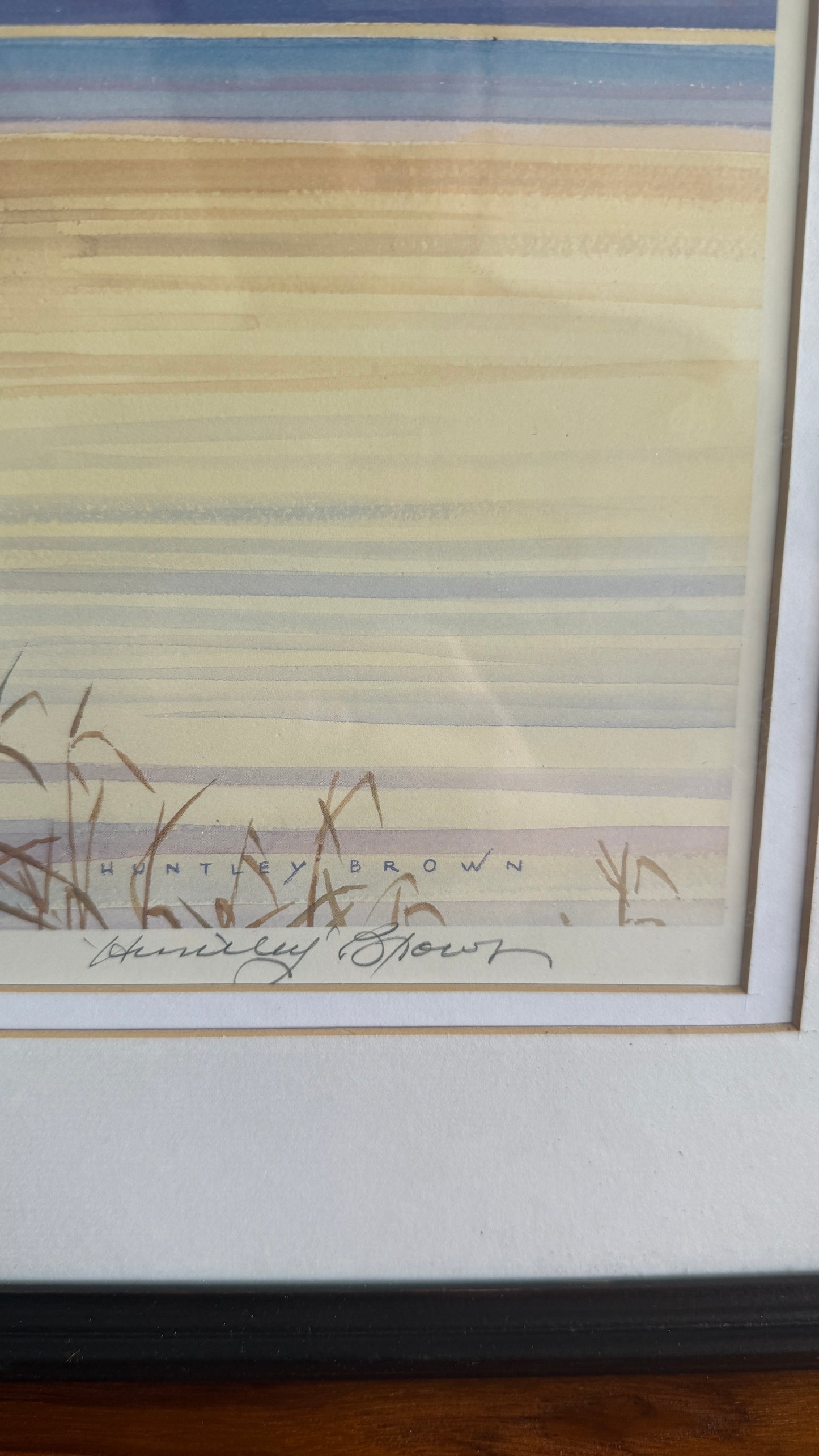 Huntley Brown Framed Print (Limited Edition 55/500)