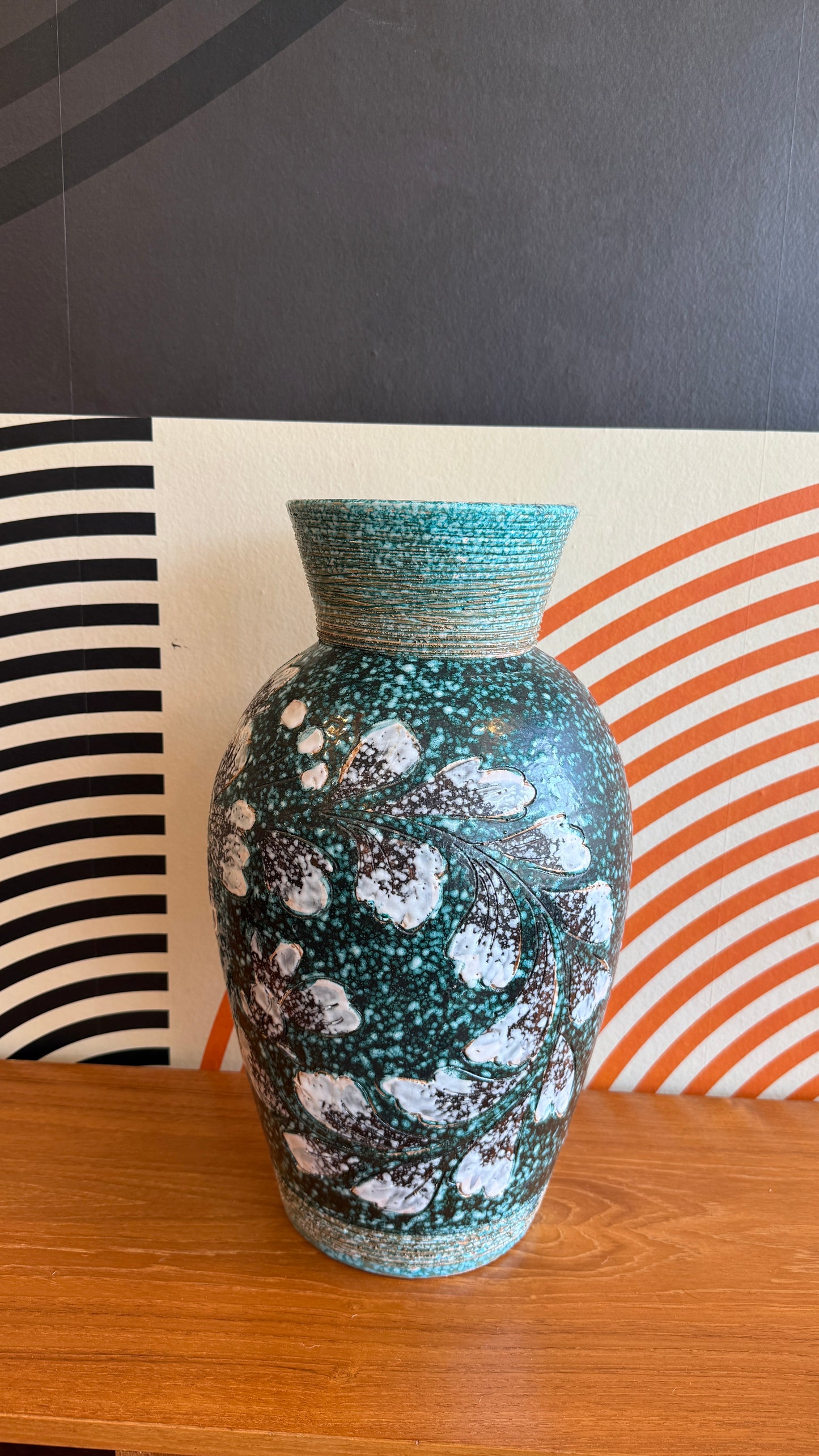 Vintage Italian Art Pottery Vase