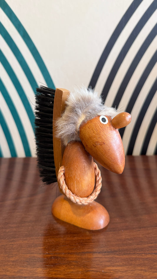 Hans Bølling Teak Troll Gong Brush