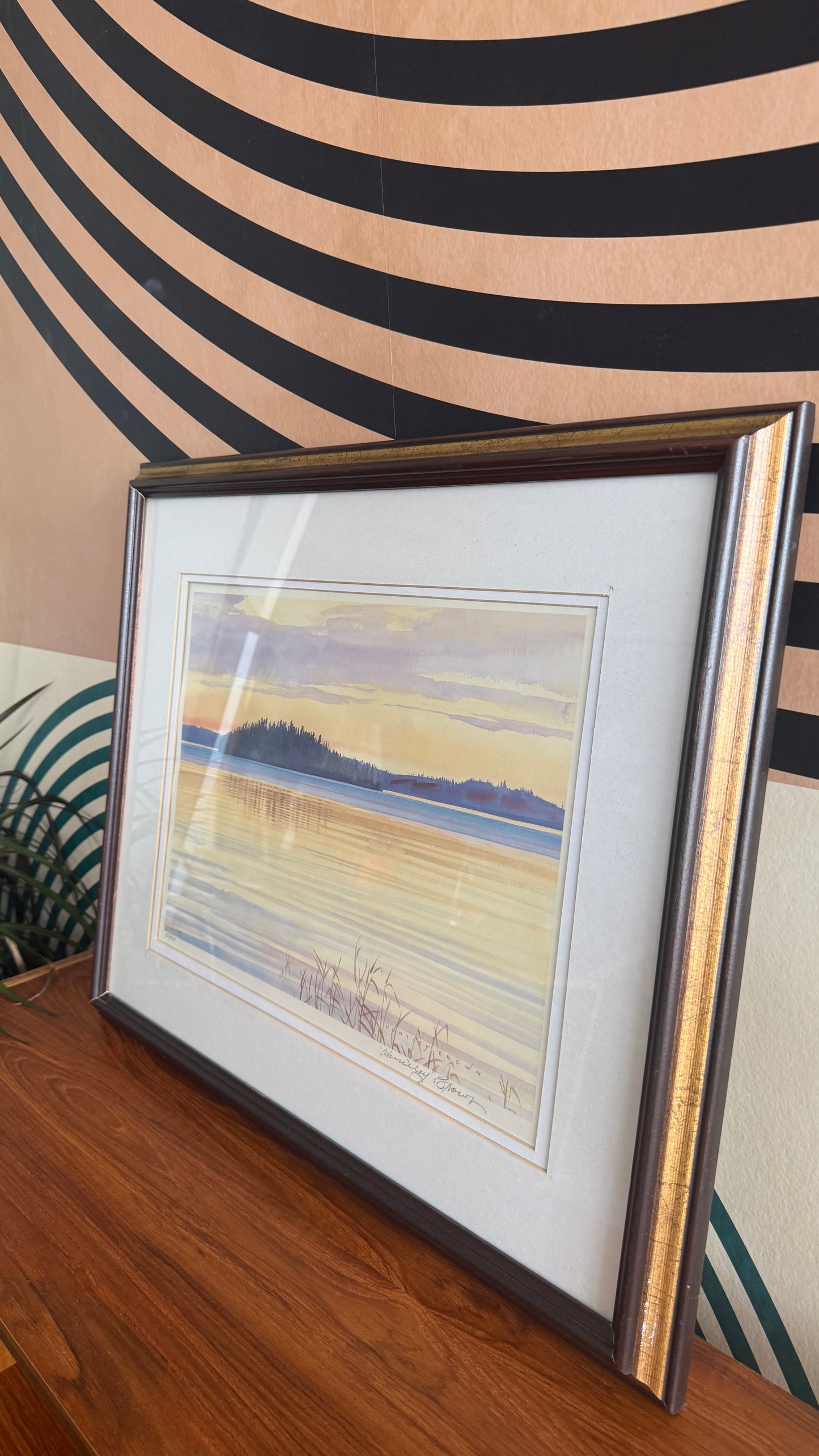 Huntley Brown Framed Print (Limited Edition 55/500)
