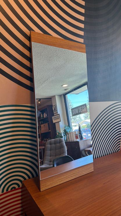 Vintage Teak Mirror