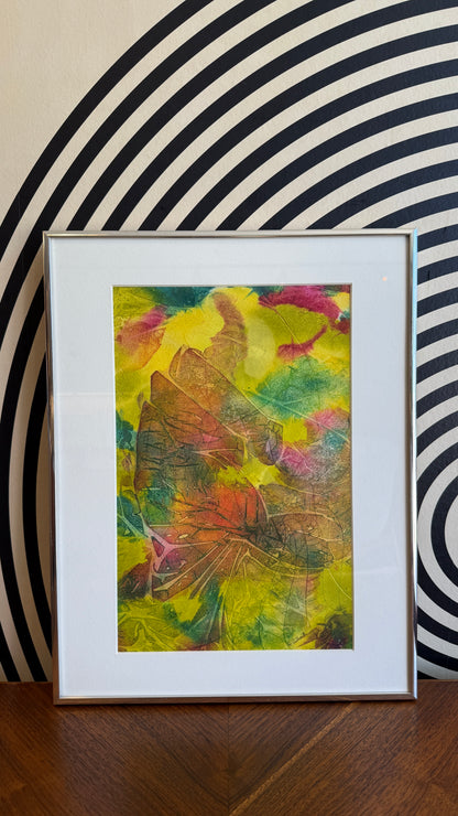 Framed Watercolour by Edmonton Artist Pat Galbraith