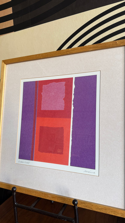 Rare IKEA “Cubic Heat” Print (1990s)