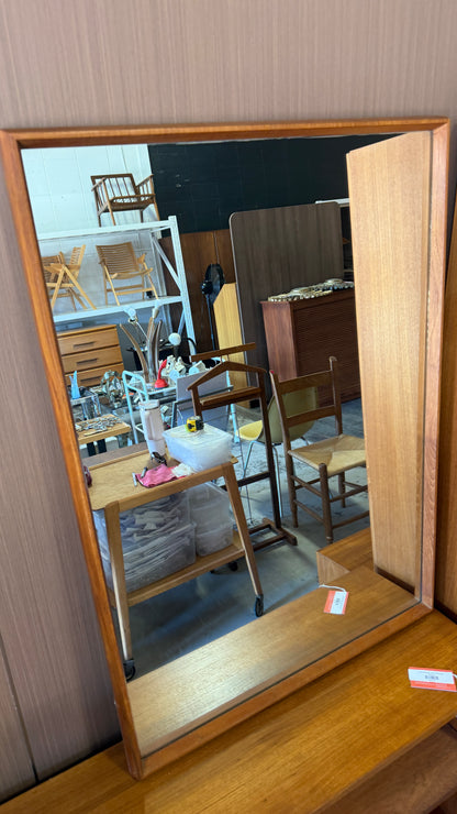 Teak Mirror