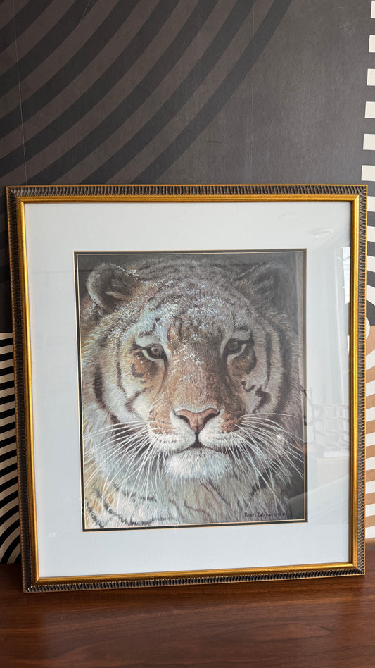 “Tiger Portrait” Wildlife Print by Robert Bateman (1998)