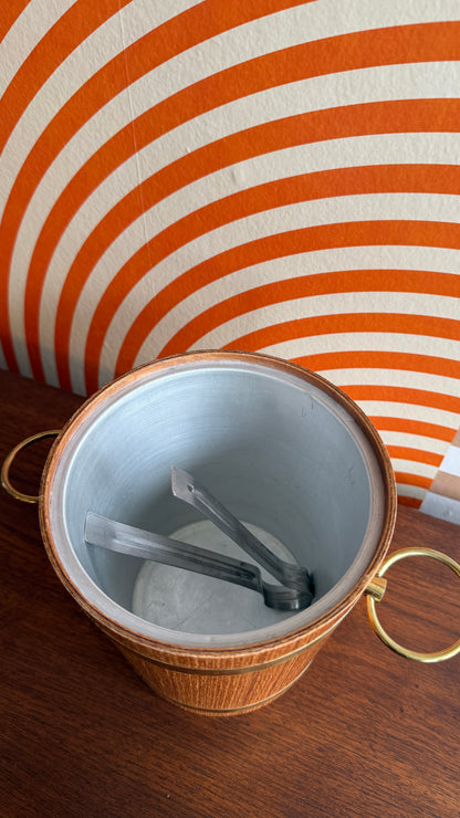 Vintage Teak Ice Bucket