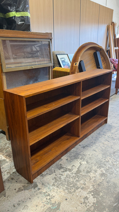 Vintage Walnut Bookcase