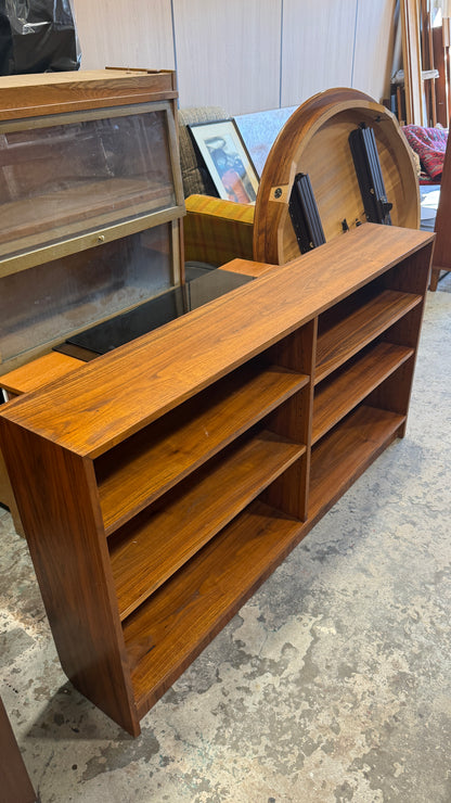 Vintage Walnut Bookcase