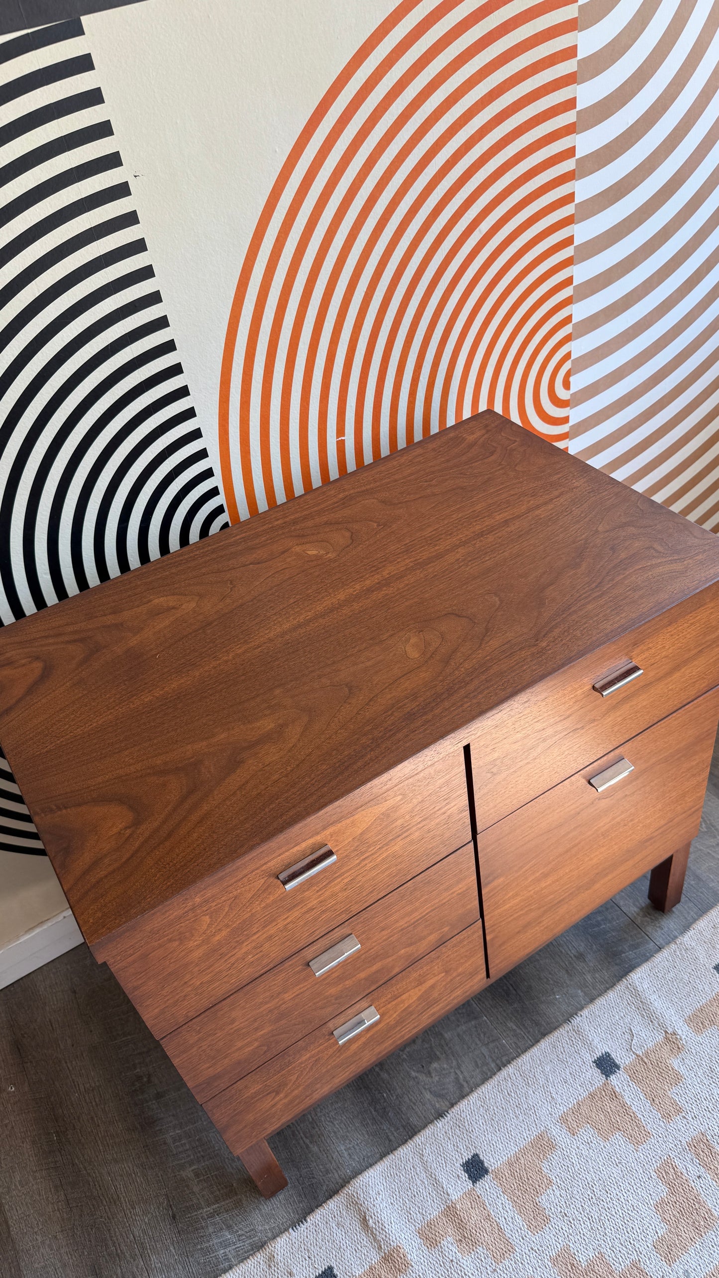 Vintage Walnut Chest