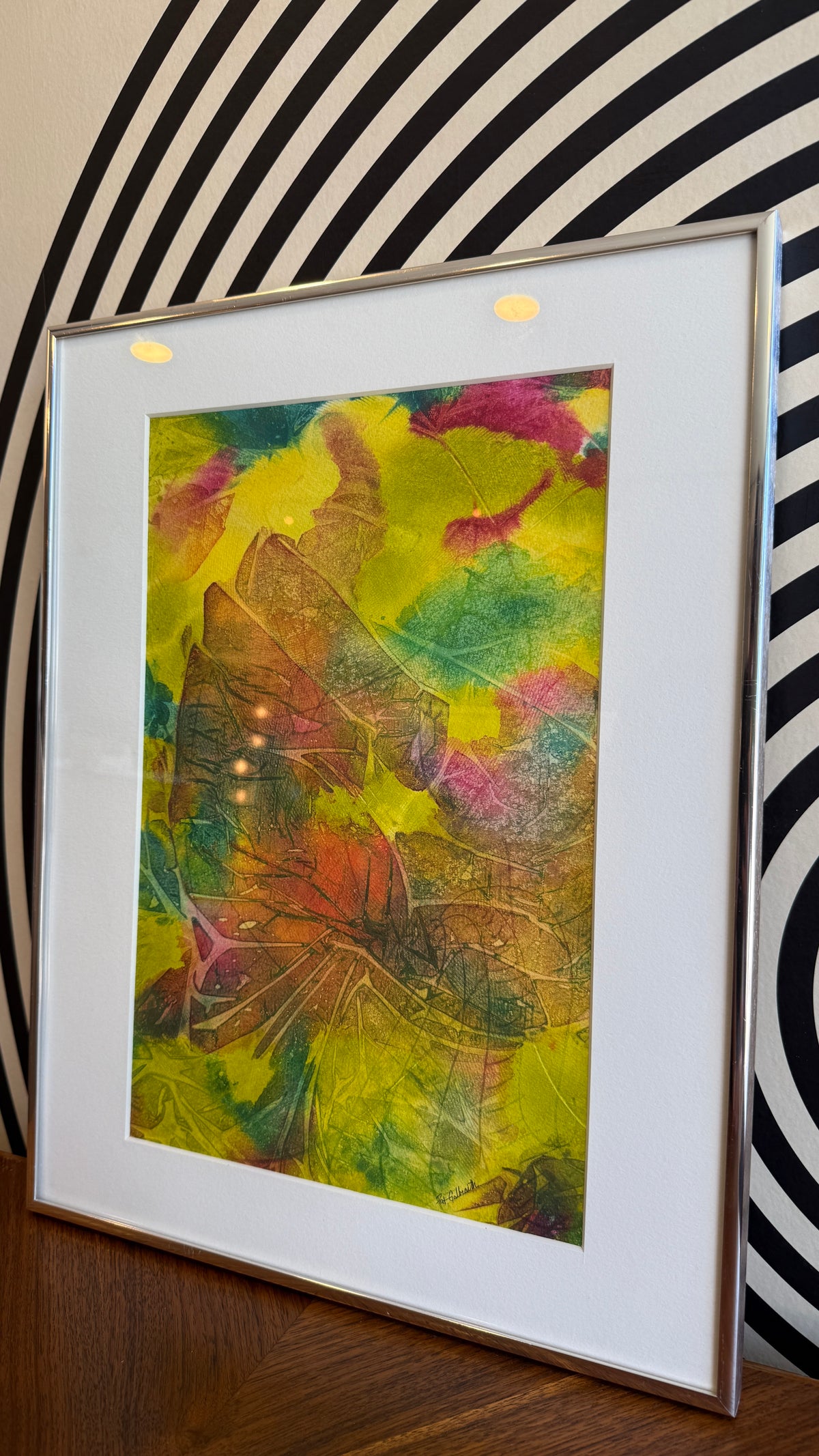 Framed Watercolour by Edmonton Artist Pat Galbraith