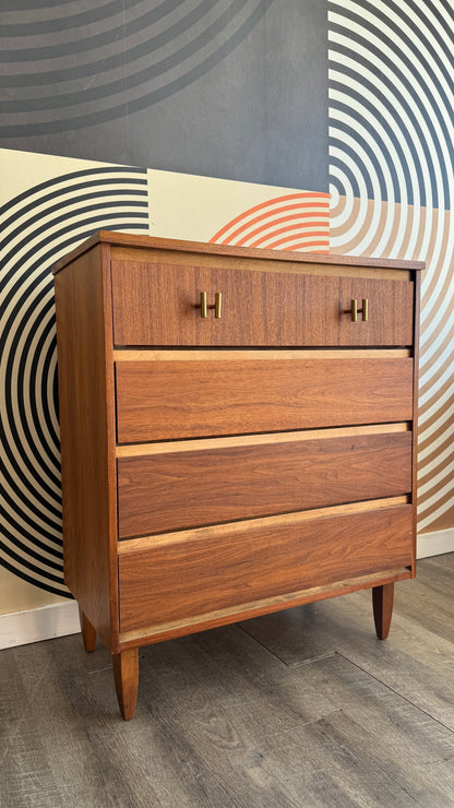 Vintage Walnut Tallboy