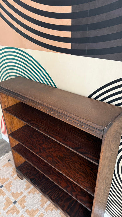 Vintage Oak Bookcase