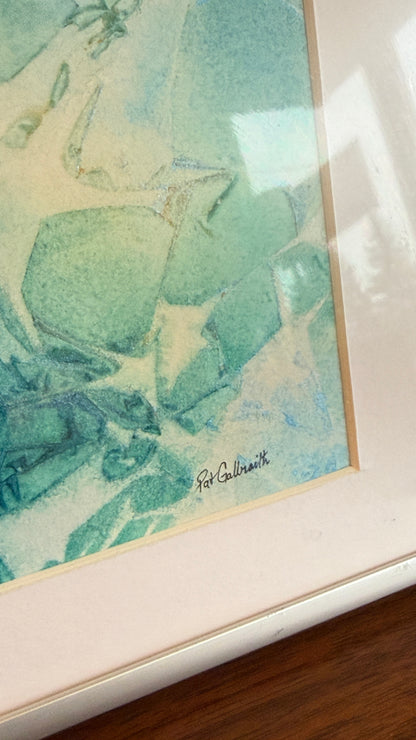 Framed Watercolour by Edmonton Artist Pat Galbraith