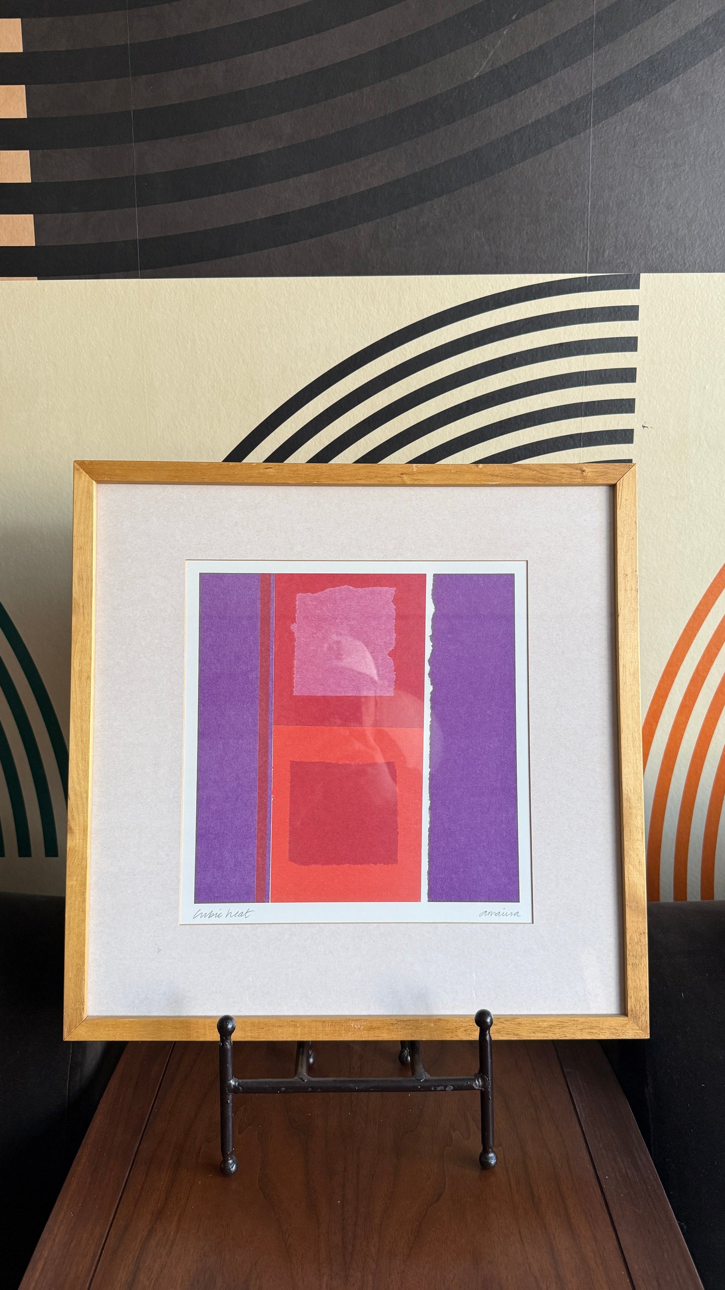 Rare IKEA “Cubic Heat” Print (1990s)