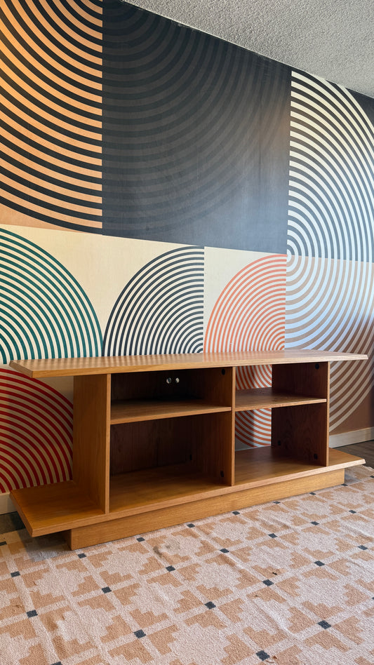 Vintage Teak Media Console